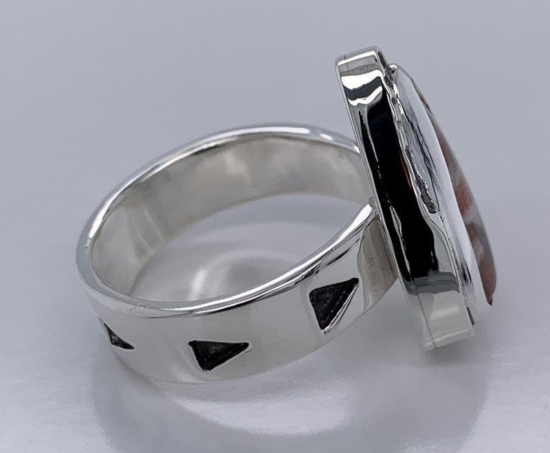 Quartz (Included) Silver Ring
