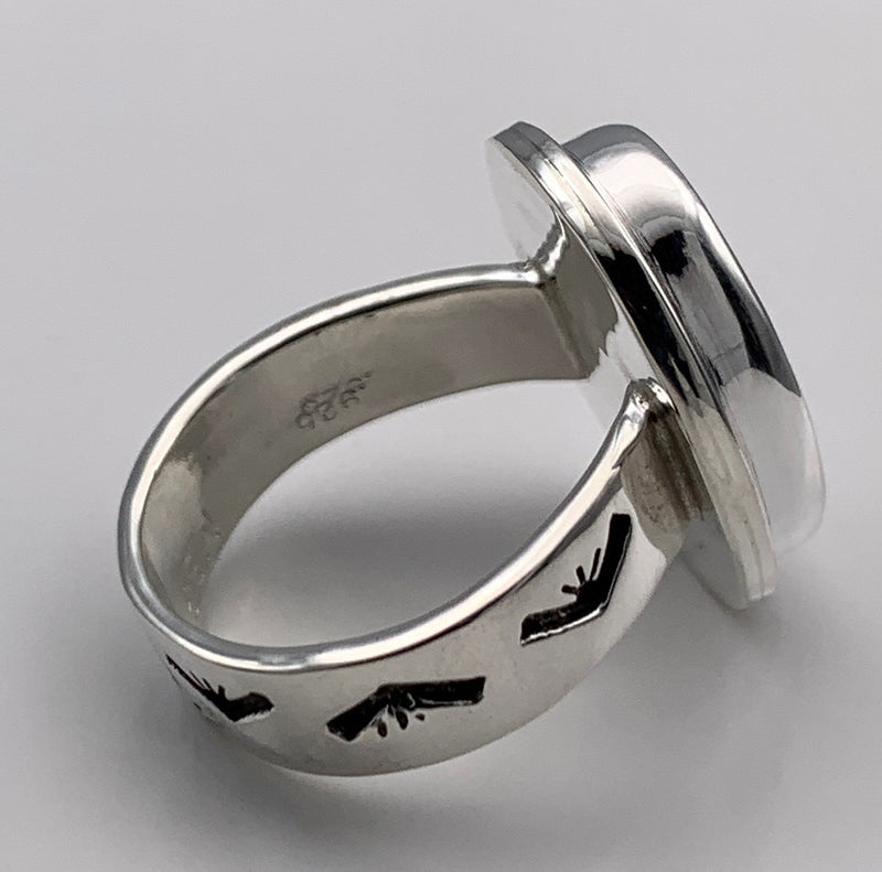 Pietersite Silver Ring