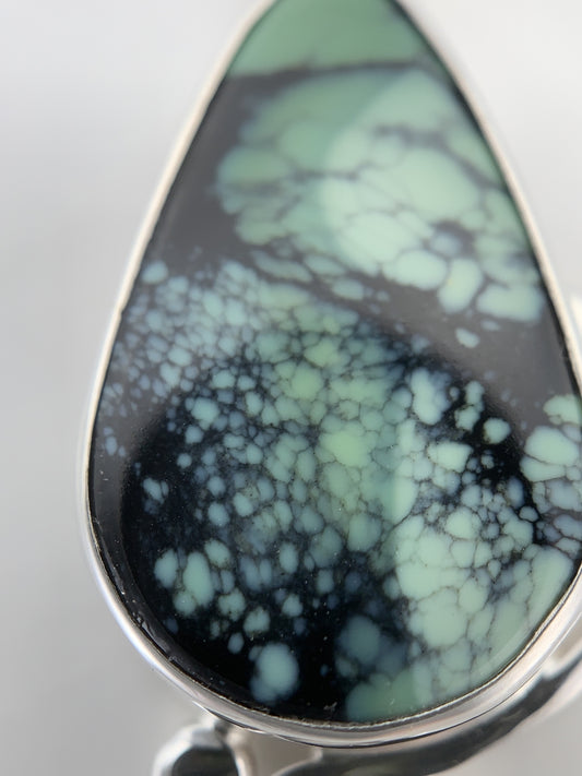 Australian Varasite Silver Pendant