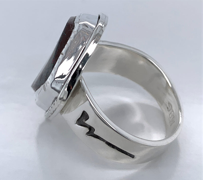 Koroit Opal Silver Ring
