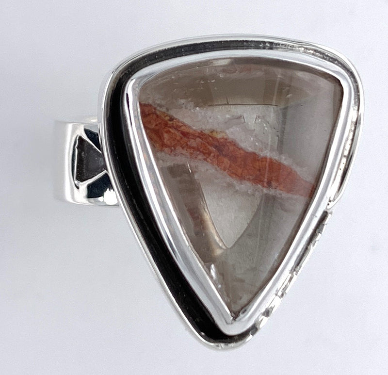 Quartz (Included) Silver Ring