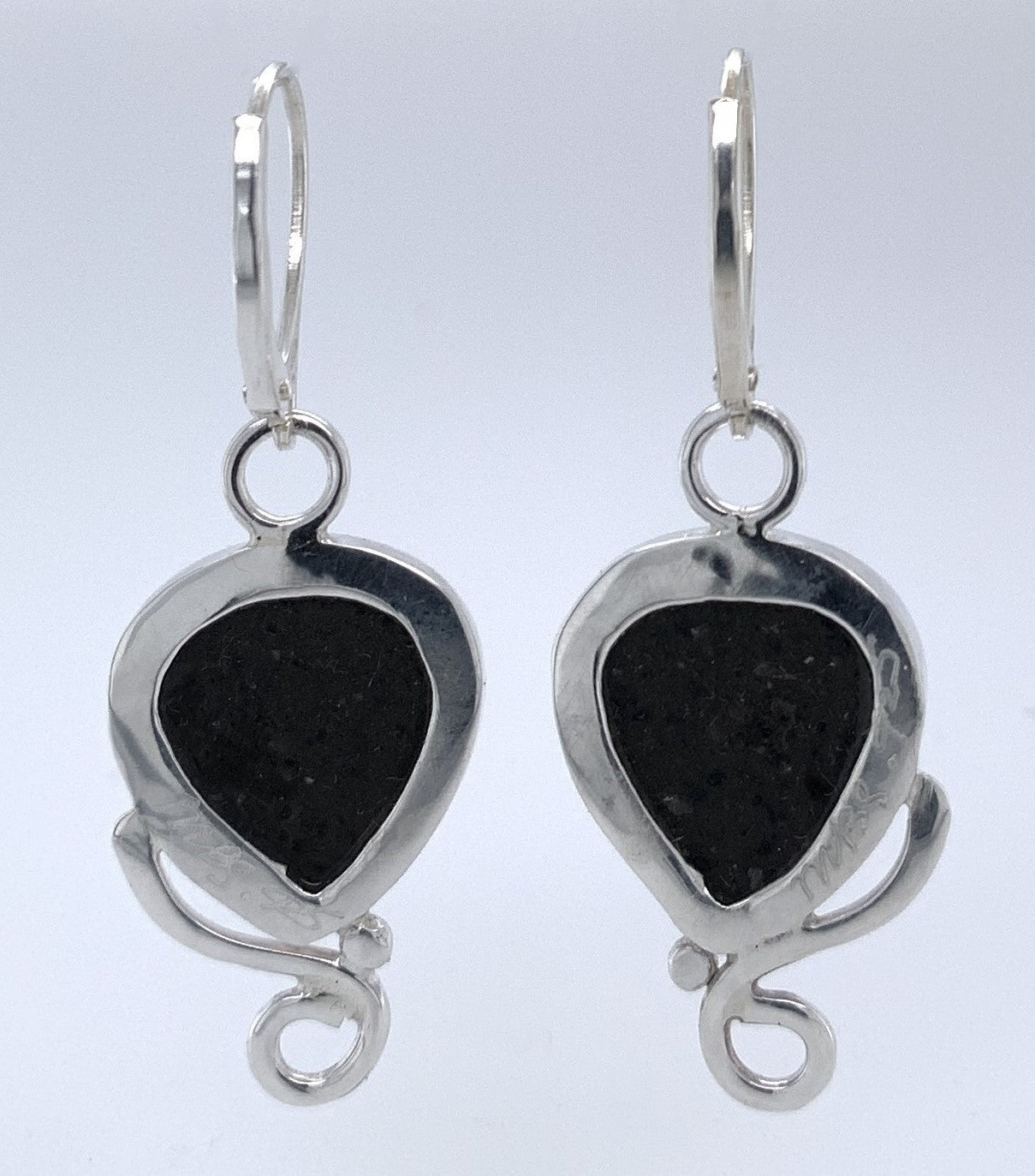 Super Nova Turquoise Silver Earrings